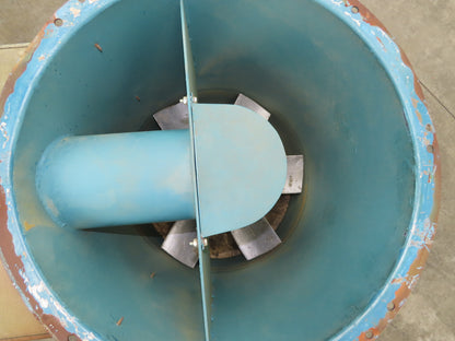 Hartzell 31B-24-900 Tubeaxial Fan 24" Belt Drive 3/4 Hp Motor 208-230/460V