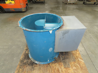 Hartzell 31B-24-900 Tubeaxial Fan 24" Belt Drive 3/4 Hp Motor 208-230/460V