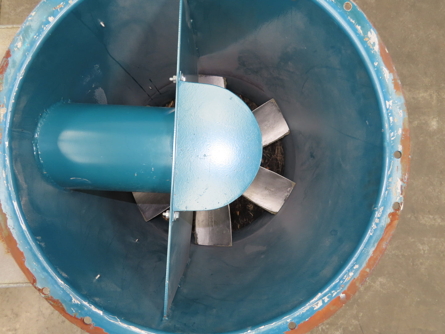 Hartzell 31B-24-900 Tubeaxial Fan 24" Belt Drive 3/4 Hp Motor 208-230/460V