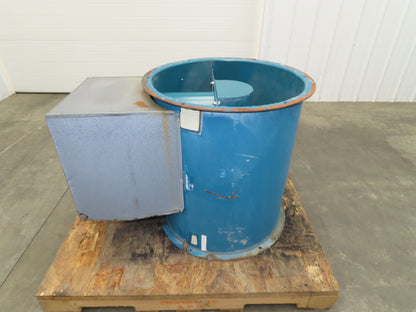 Hartzell 31B-24-900 Tubeaxial Fan 24" Belt Drive 3/4 Hp Motor 208-230/460V