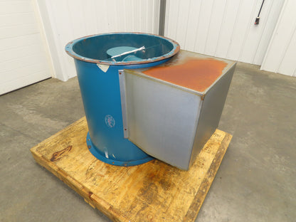 Hartzell 31B-24-900 Tubeaxial Fan 24" Belt Drive 3/4 Hp Motor 208-230/460V