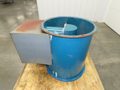 Hartzell 31B-24-900 Tubeaxial Fan 24" Belt Drive 3/4 Hp Motor 208-230/460V