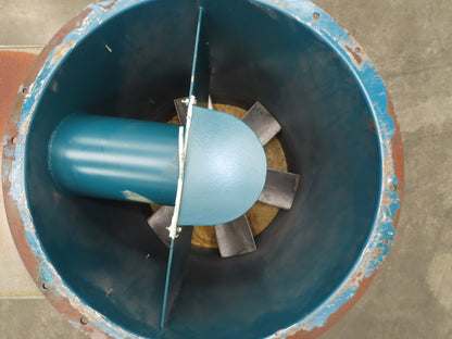 Hartzell 31B-24-900 Tubeaxial Fan 24" Belt Drive 3/4 Hp Motor 208-230/460V