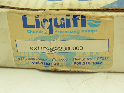 Liquiflo K311FS6322U00000 Chemical Gear Pump Repair Kit