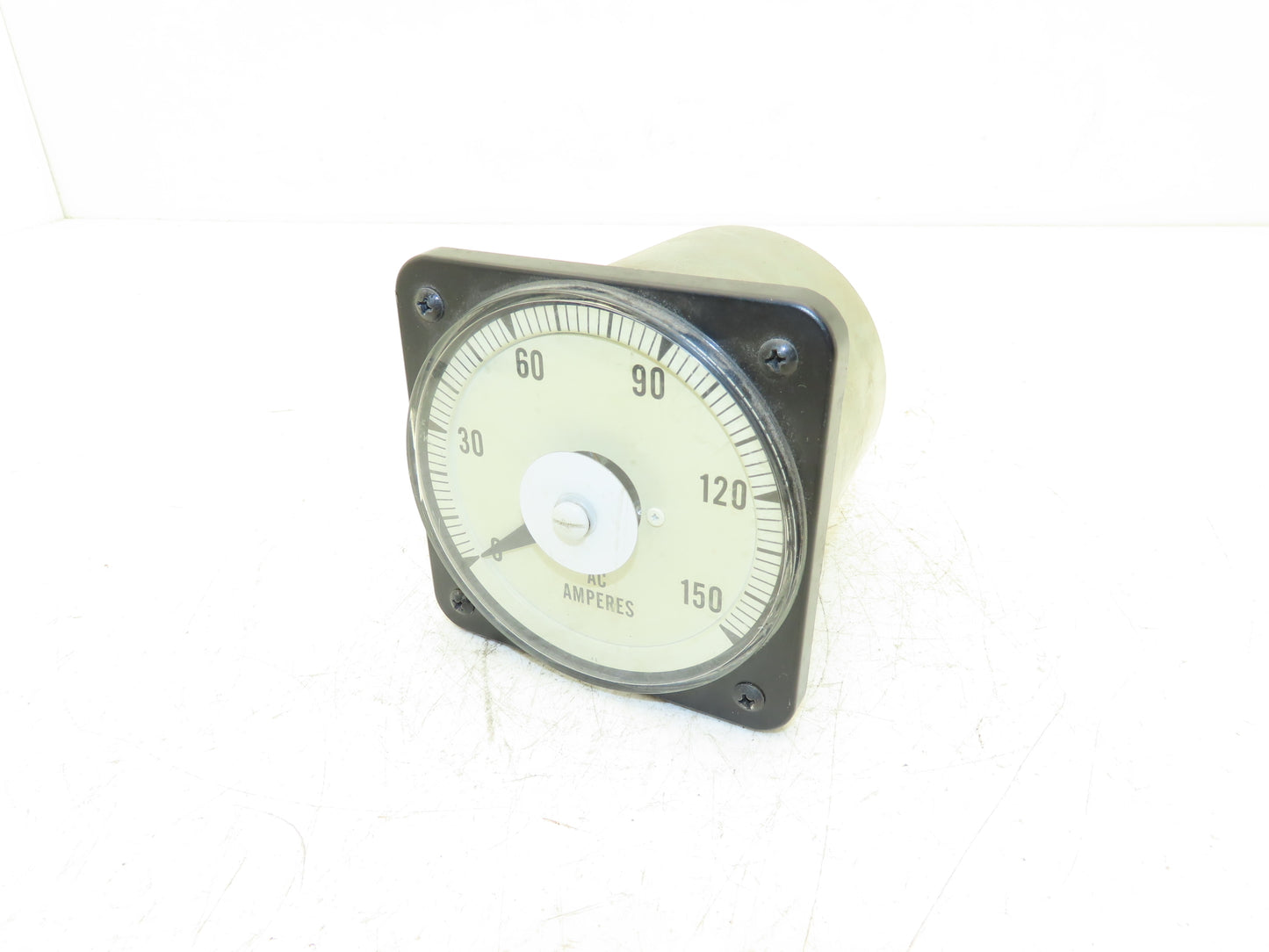 Weschler Instruments 103131LSPZ Ammeter 150A Panel Meter AC Amperes 4"