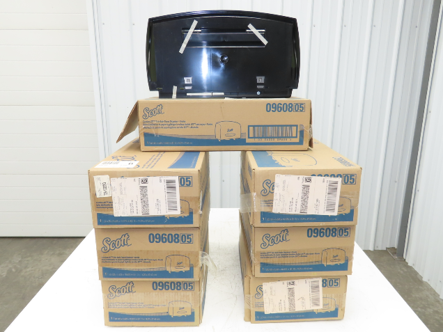 Scott 09608 05 Twin Toilet Paper Bath Tissue Dispenser Smoke Lot of 7