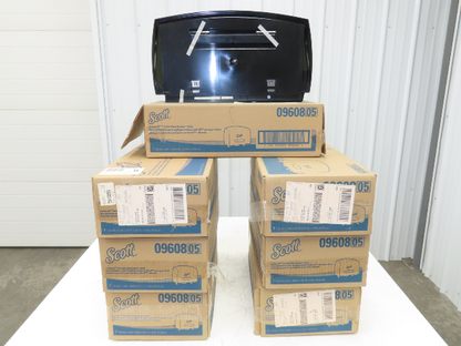 Scott 09608 05 Twin Toilet Paper Bath Tissue Dispenser Smoke Lot of 7