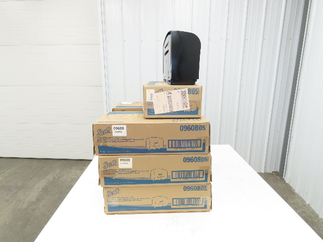 Scott 09608 05 Twin Toilet Paper Bath Tissue Dispenser Smoke Lot of 7