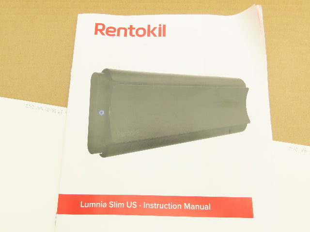 Rentokil 30565 Flying Insect Trap Ultraviolet Pest Control Lumina Slim Black