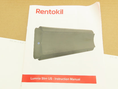 Rentokil 30565 Flying Insect Trap Ultraviolet Pest Control Lumina Slim Black