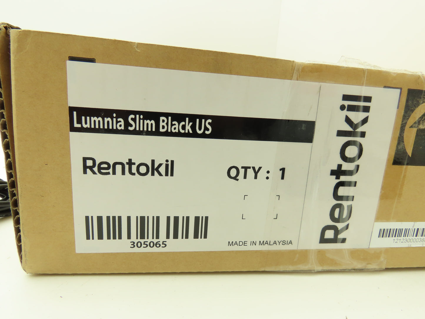 Rentokil 30565 Flying Insect Trap Ultraviolet Pest Control Lumina Slim Black