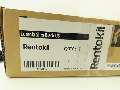 Rentokil 30565 Flying Insect Trap Ultraviolet Pest Control Lumina Slim Black