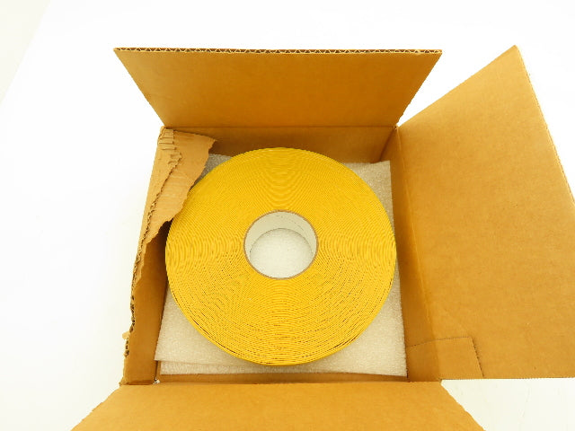 Uline S-19801Y Mighty Line Deluxe Safety Tape 2"x 100' Yellow