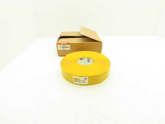 Uline S-19801Y Mighty Line Deluxe Safety Tape 2"x 100' Yellow
