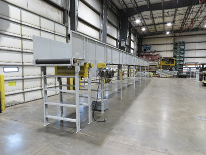 Hytrol BPC 43"x 65' Slider Bed Conveyor 41" Belt 7.5Hp 3PH Center Drive 170fpm
