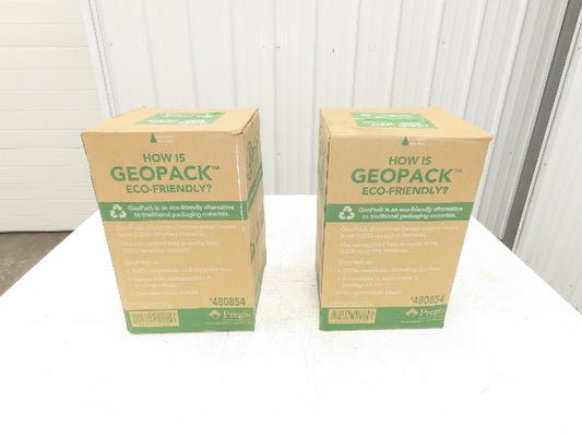 Pregis 480854 GeoPack Renew Pre-Crumpled Paper 12"x1500' Packaging Lot of 2