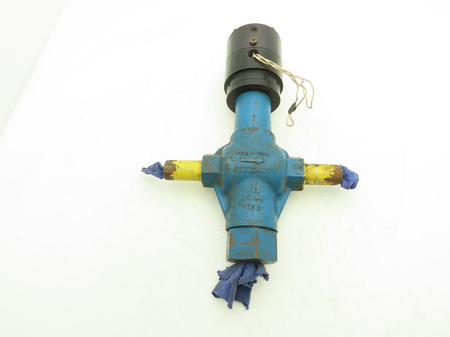 ITT T4106 Skotch Trifecta Solenoid Burner Shut-off Valve 120V Coil 50PSI NC