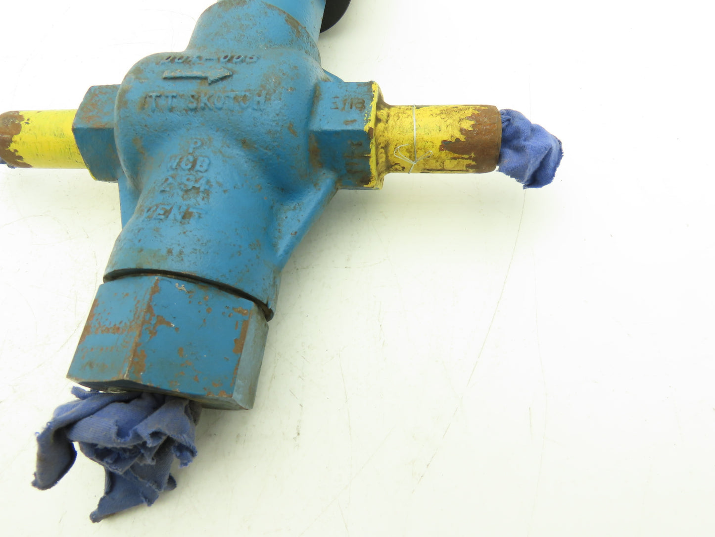 ITT T4106 Skotch Trifecta Solenoid Burner Shut-off Valve 120V Coil 50PSI NC