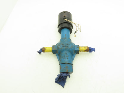 ITT T4106 Skotch Trifecta Solenoid Burner Shut-off Valve 120V Coil 50PSI NC