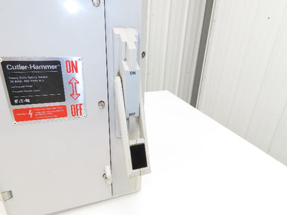 Eaton Cutler Hammer DH361FCK Fusible Disconnect Switch Non-Metallic 30A 600V 3P