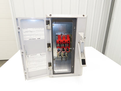 Eaton Cutler Hammer DH361FCK Fusible Disconnect Switch Non-Metallic 30A 600V 3P