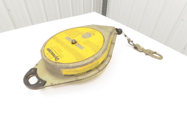 Dynescape 506262 Automatic Retractable Descender 95' Cable Lifeline 300Lb