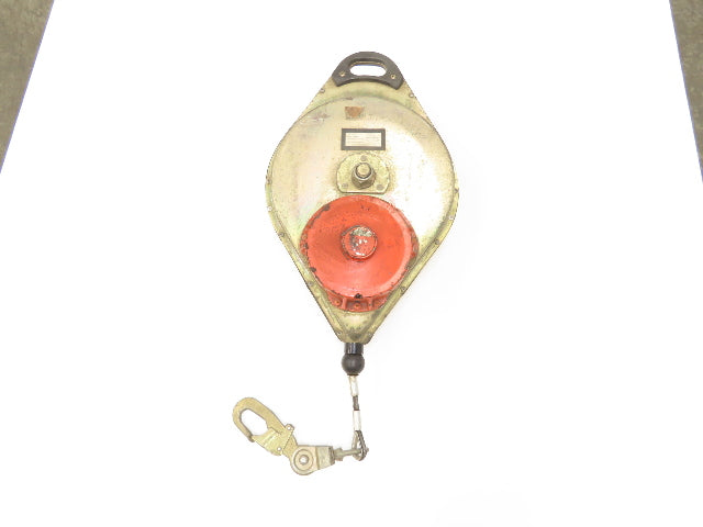 Dynescape 506262 Automatic Retractable Descender 95' Cable Lifeline 300Lb