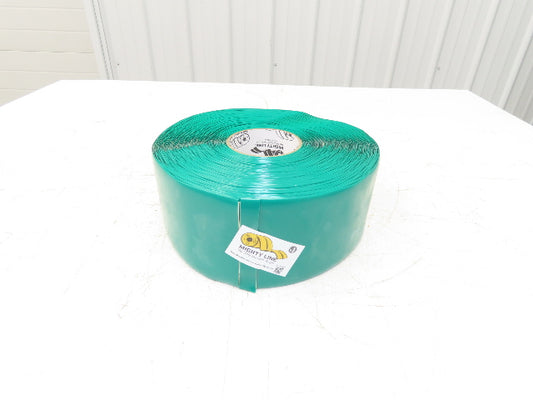 Uline S-19125G Mighty Line Deluxe Safety Tape 4"x 100' Green