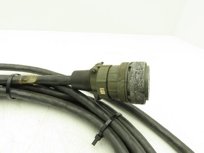 Fanuc JAE CA3106B32A10S 2 Flexible Robot Cable Cordset  48-Conductor 25'
