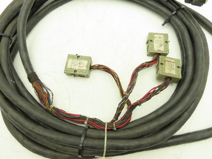 Fanuc JAE CA3106B32A10S 2 Flexible Robot Cable Cordset  48-Conductor 25'