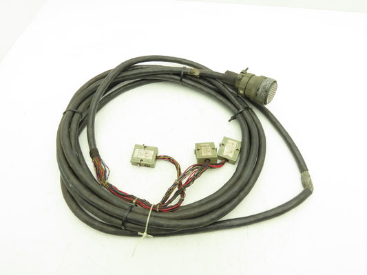 Fanuc JAE CA3106B32A10S 2 Flexible Robot Cable Cordset  48-Conductor 25'