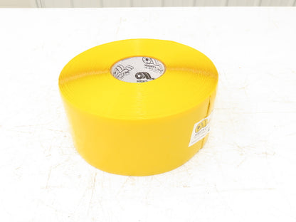 Uline S-19125Y Mighty Line Deluxe Safety Tape 4"x 100' Yellow