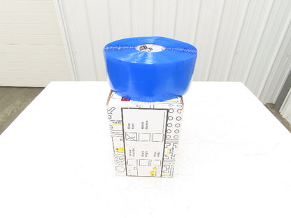 Uline S-19125BLU Mighty Line Deluxe Safety Tape 4"x 100' Blue