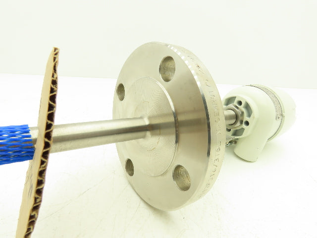 ABB V10405-P13550FL1USUXXXX04 Temp Sensor 2"Flanged 14.5" Probe TE/TW/TT-201-08B