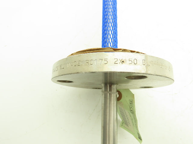 ABB V10405-P13550FL1USUXXXX04 Temp Sensor 2"Flanged 14.5" Probe TE/TW/TT-201-08B