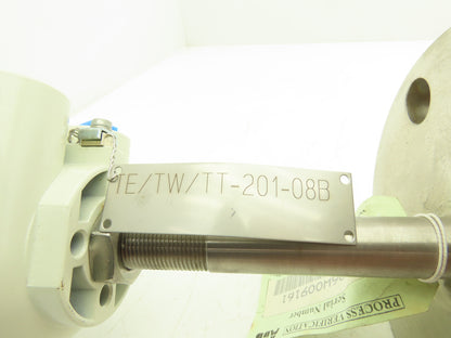 ABB V10405-P13550FL1USUXXXX04 Temp Sensor 2"Flanged 14.5" Probe TE/TW/TT-201-08B