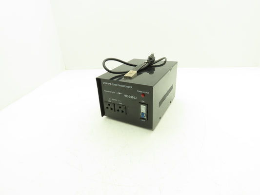 PowerBright VC-3000J Step Up & Down Transformer 100-120V
