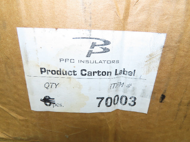 Seves 70003 15kv PPC Porcelain Stand Off Insulator 4.5"x 6"L