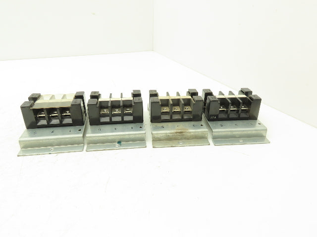Fanuc Fuji A05B-2408-C092 Circuit Breaker Terminal Block 3-Pole AYBS043 Lot of 4