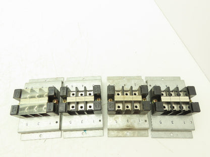 Fanuc Fuji A05B-2408-C092 Circuit Breaker Terminal Block 3-Pole AYBS043 Lot of 4