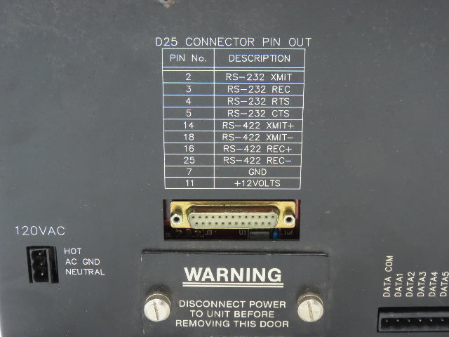 Static Controls 900-M-4-18-120-P-120 Blue LED Digital Display Panel 120V