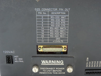 Static Controls 900-M-4-18-120-P-120 Blue LED Digital Display Panel 120V