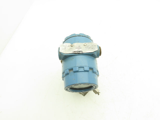 Rosemount 3051CD3A22A1AB4E5 Pressure Transmitter Display 3626 PSI 1000" H2O