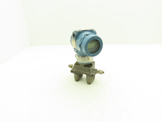 Rosemount 3051CD3A22A1AB4E5 Pressure Transmitter Display 3626 PSI 1000" H2O