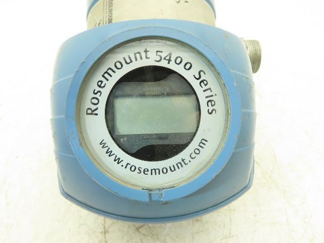 Rosemount 5402AH1NA2SPVAAM1 Radar Level Transmitter Display 16-42.4VDC No Probe