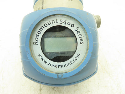 Rosemount 5402AH1NA2SPVAAM1 Radar Level Transmitter Display 16-42.4VDC No Probe