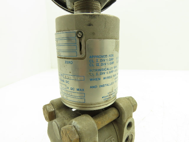 Gould PD3000-100 Electronic Pressure Transmitter 30VDC 0-2000PSI