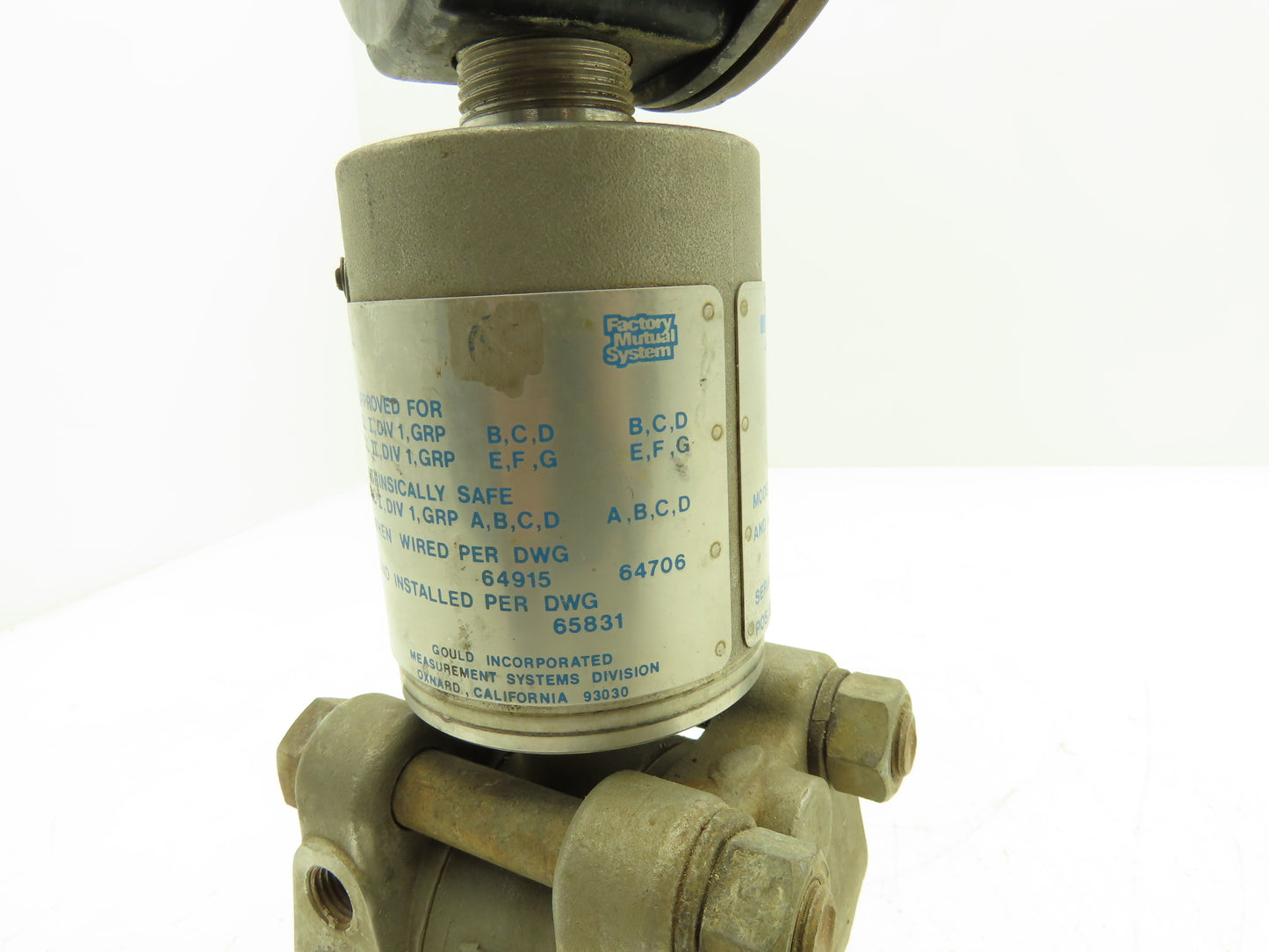 Gould PD3000-100 Electronic Pressure Transmitter 30VDC 0-2000PSI