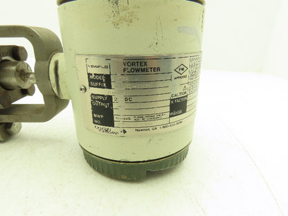 Yokogawa YF104-AAUB1A-S3S3*E Yewflo Vortex Flowmeter 71 P/Gal 24VDC 1.5" Haz Loc