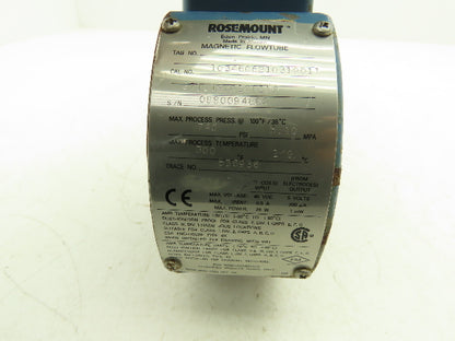Foxboro 8711TSA010R1N0 Magnetic Flow Meter 1" Flow Tube 740PSI